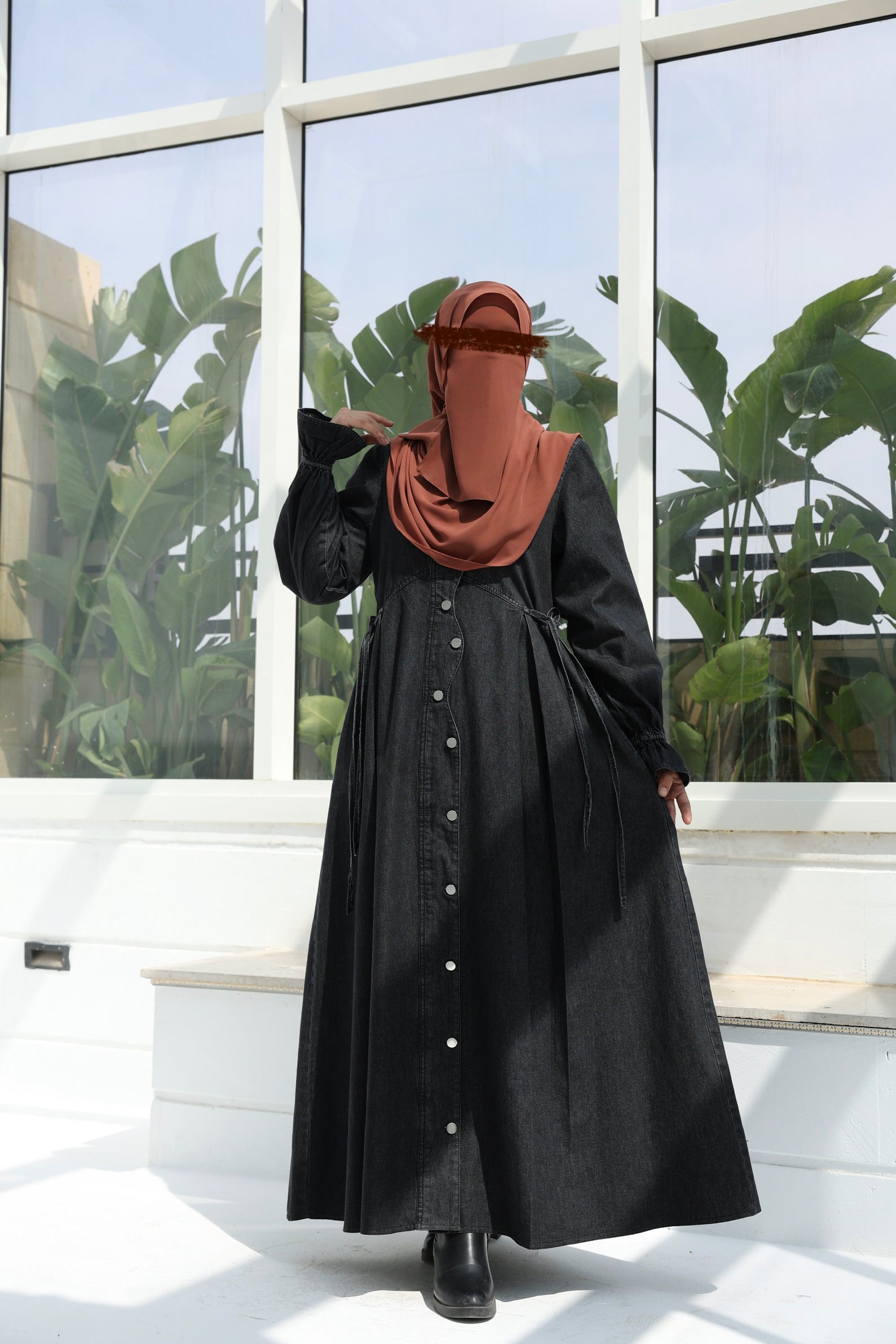 Jamila Denim Dress