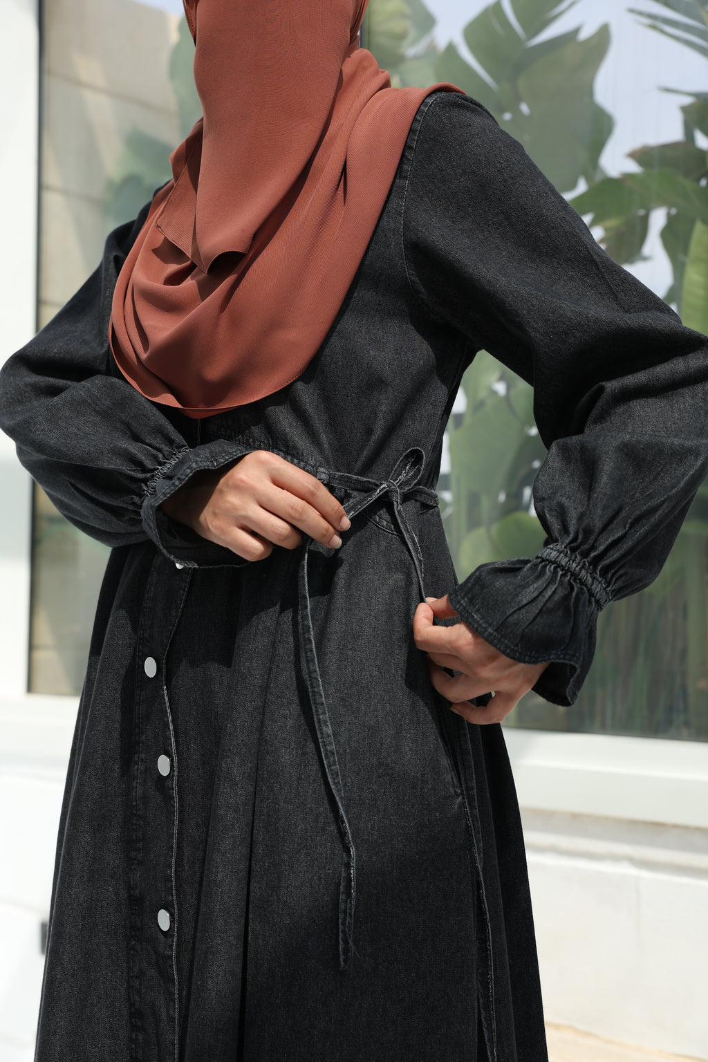 Jamila Denim Dress