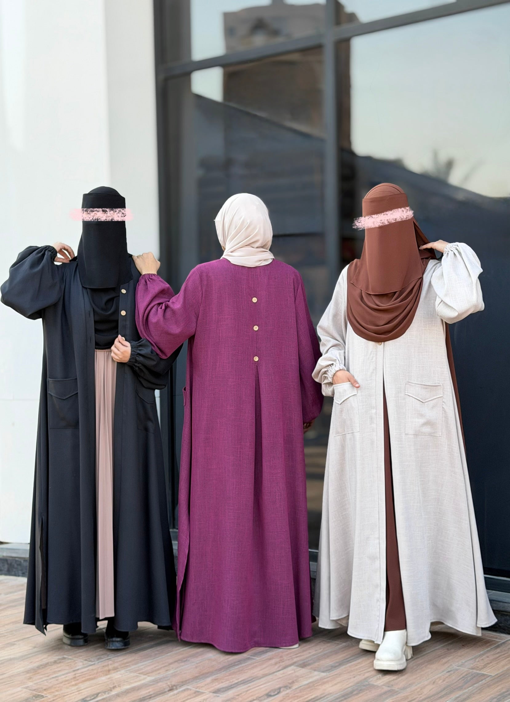 Besan open Dress