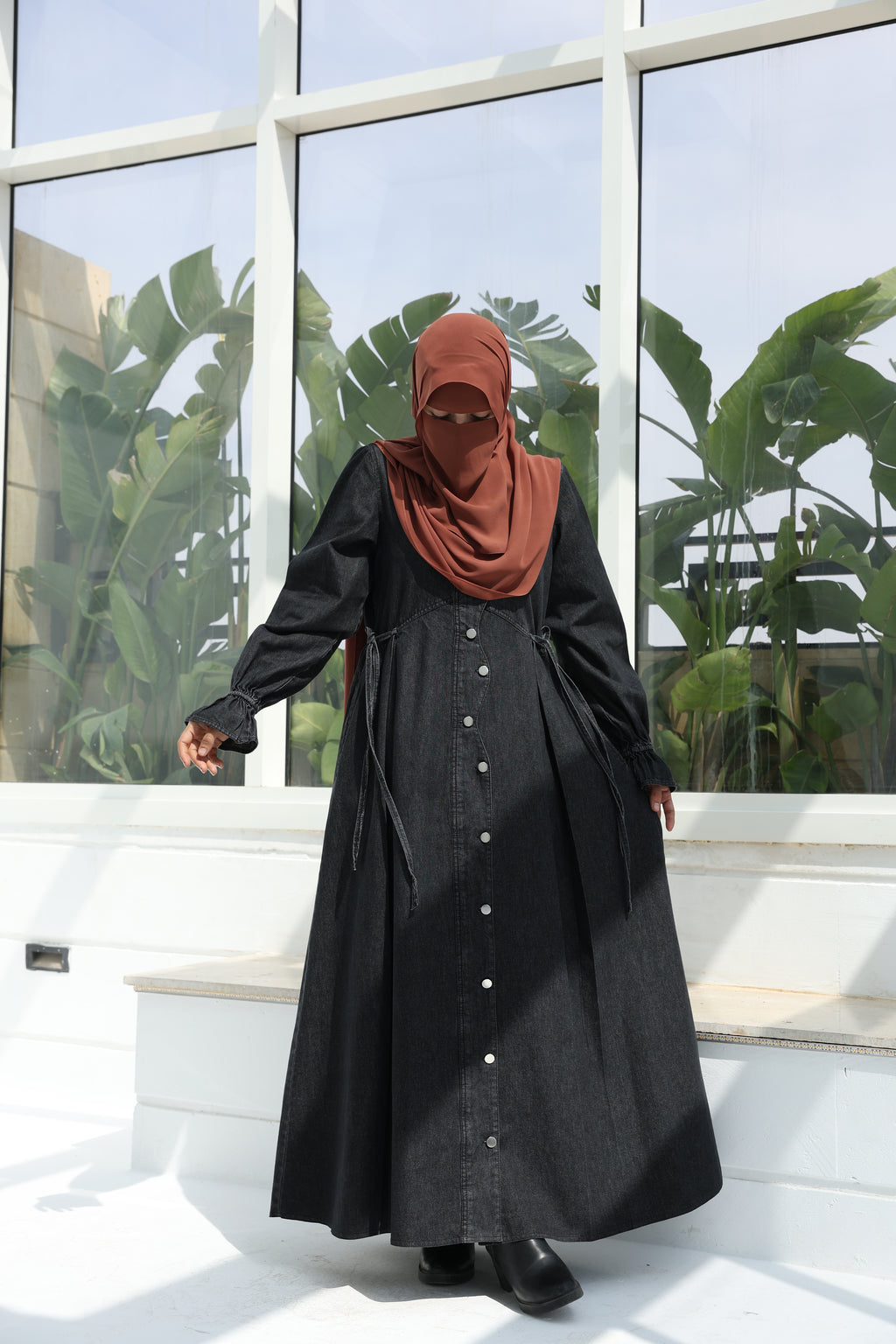 Jamila Denim Dress